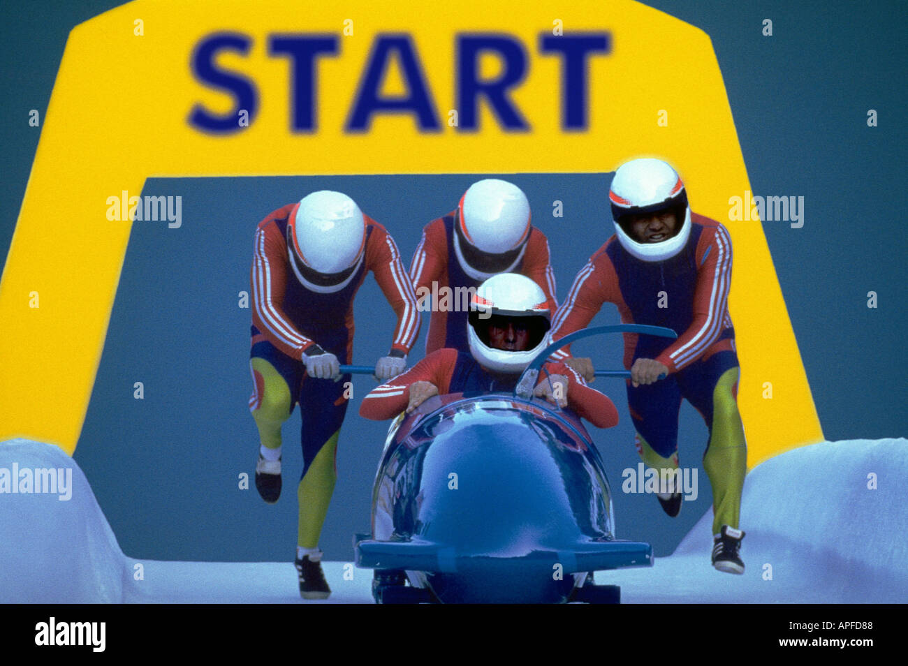 Bobsled team hi-res stock photography and images