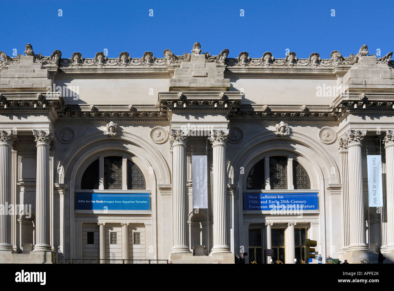 New York Metropolitan Museum of Art Stock Photo