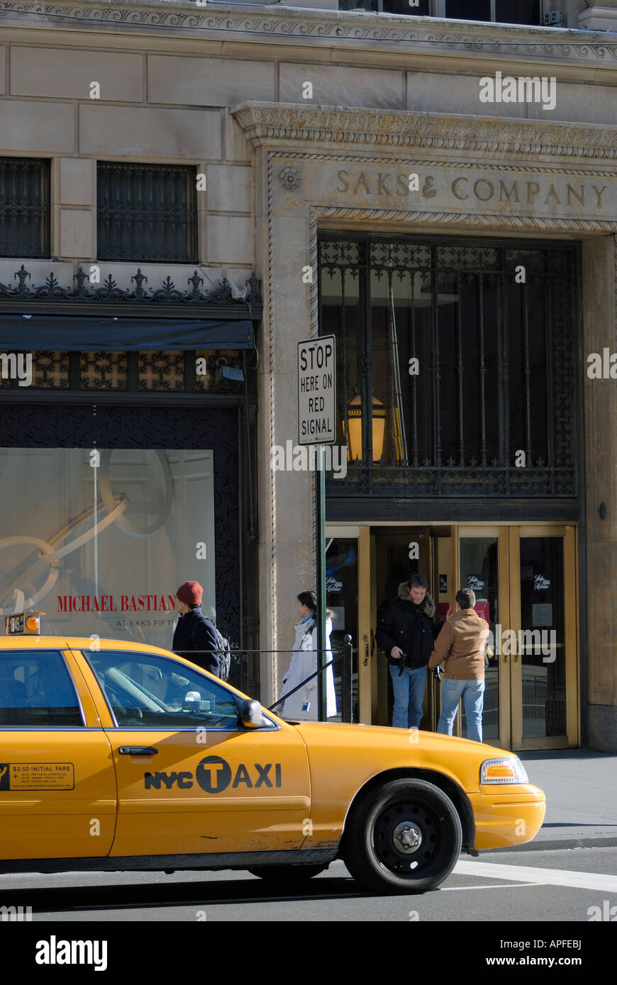 An entrance to Saks Fifth Avenue at the Galleria Tuesday, July 30