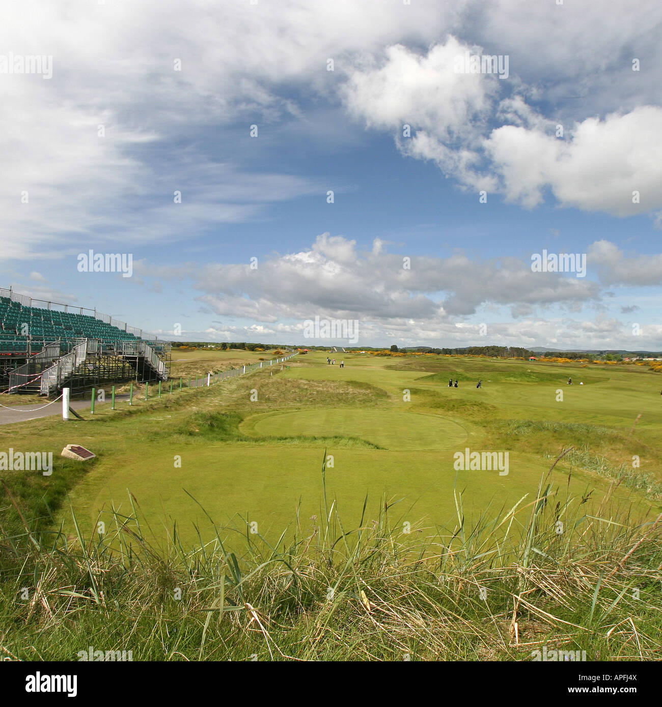 Carnoustie Championship Golf Links 6th Hole Stock Photo