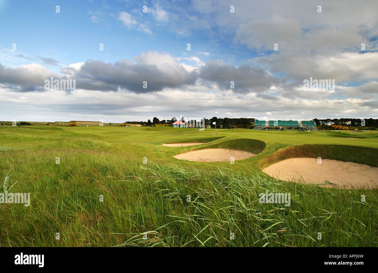 Carnoustie Championship Golf Links 6th Hole scotland open 2007 hogans