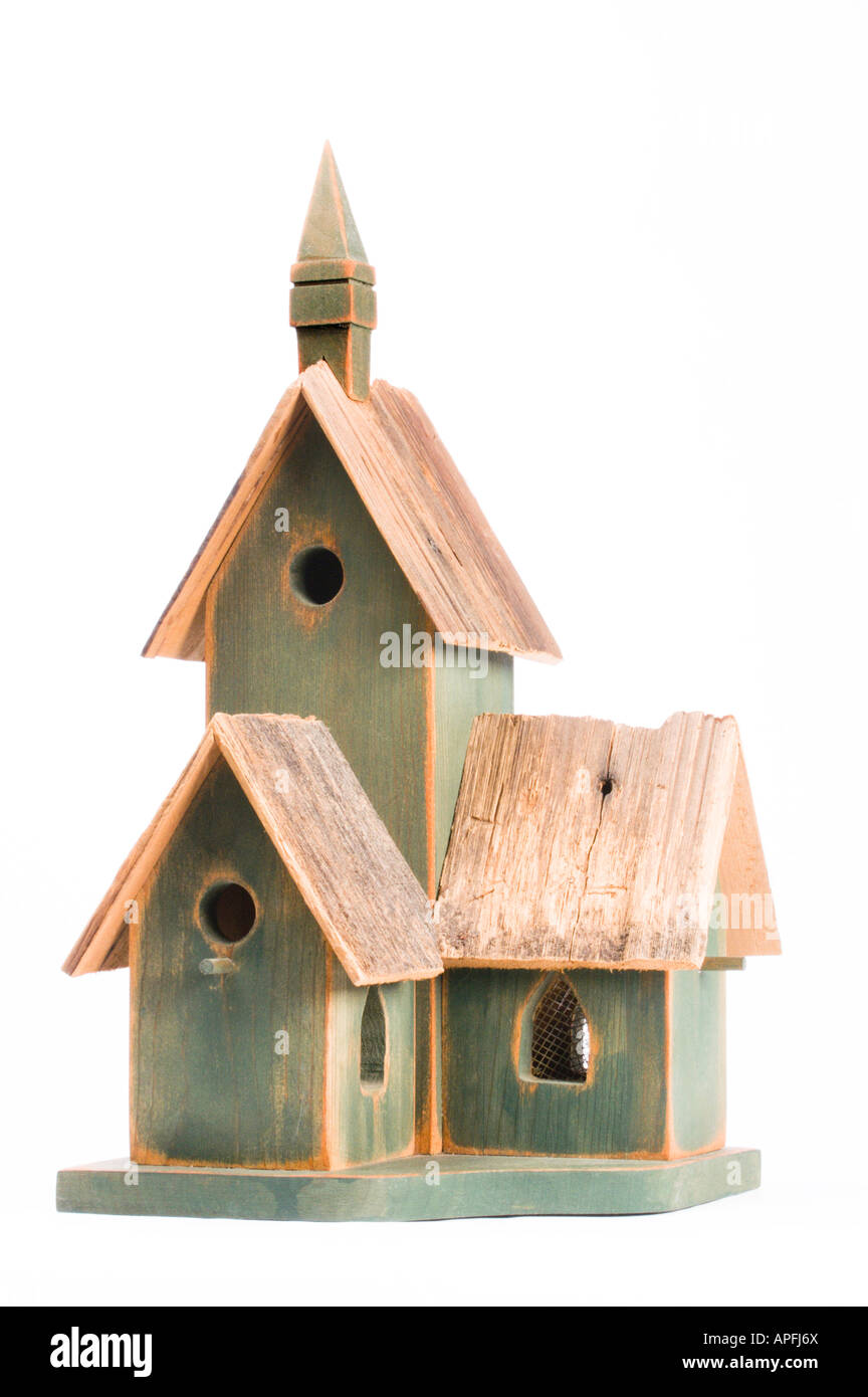 church birdhouse Stock Photo
