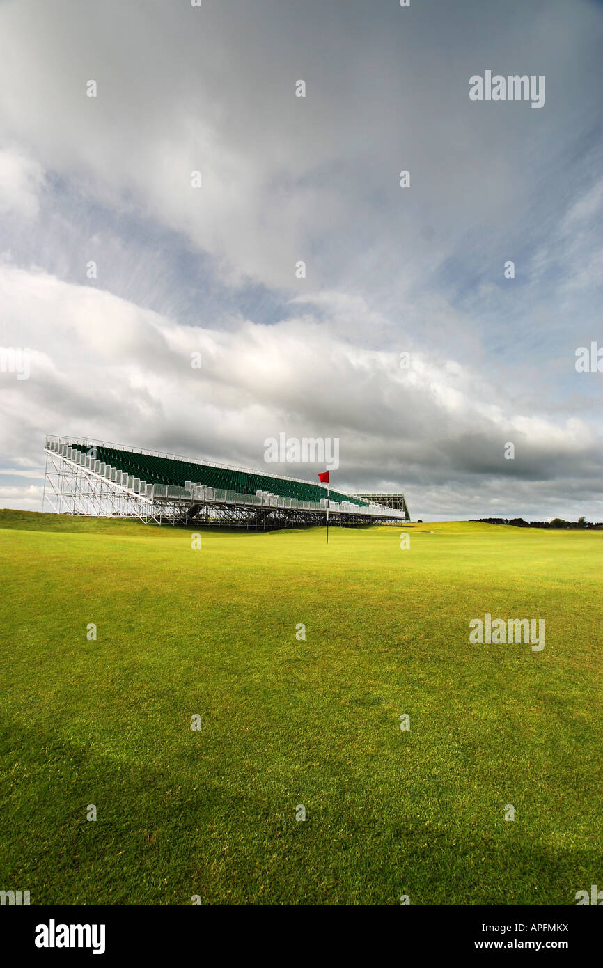 Carnoustie Championship Golf Links 18th Hole Stock Photo Alamy