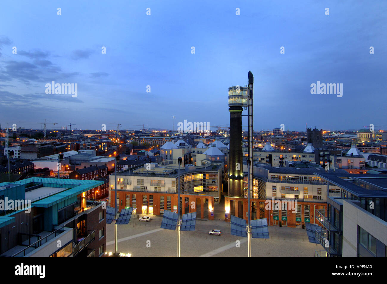 Architecture street dublin aerial hires stock photography and images