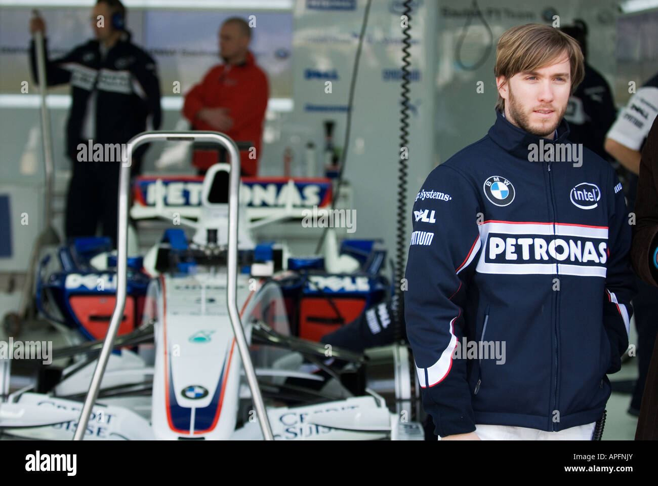 Nick HEIDFELD, (GER) BMW Sauber Formula 1 Team Stock Photo