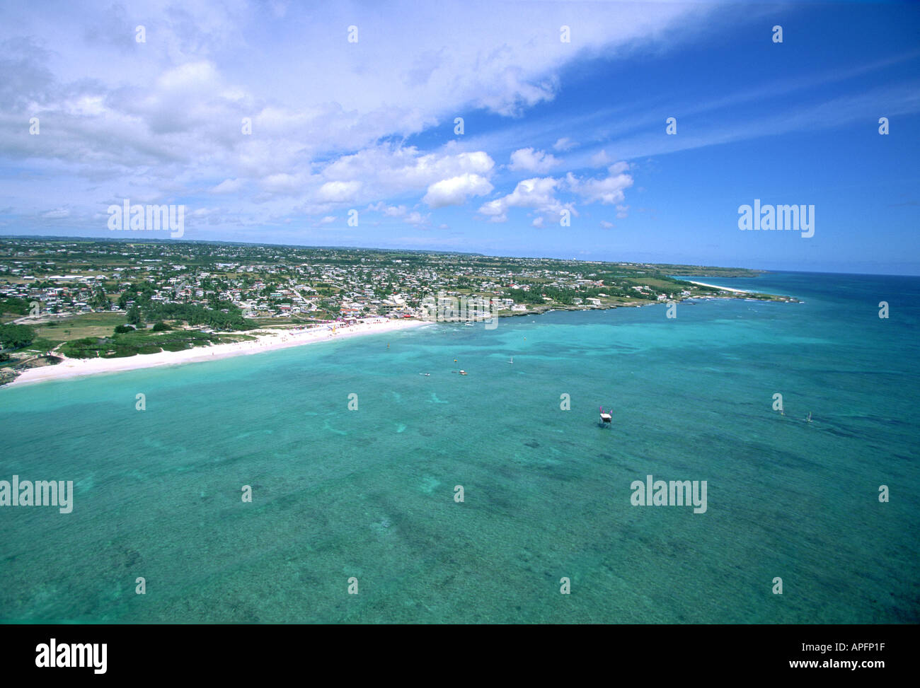 BARBADOS BEACHES Stock Photo