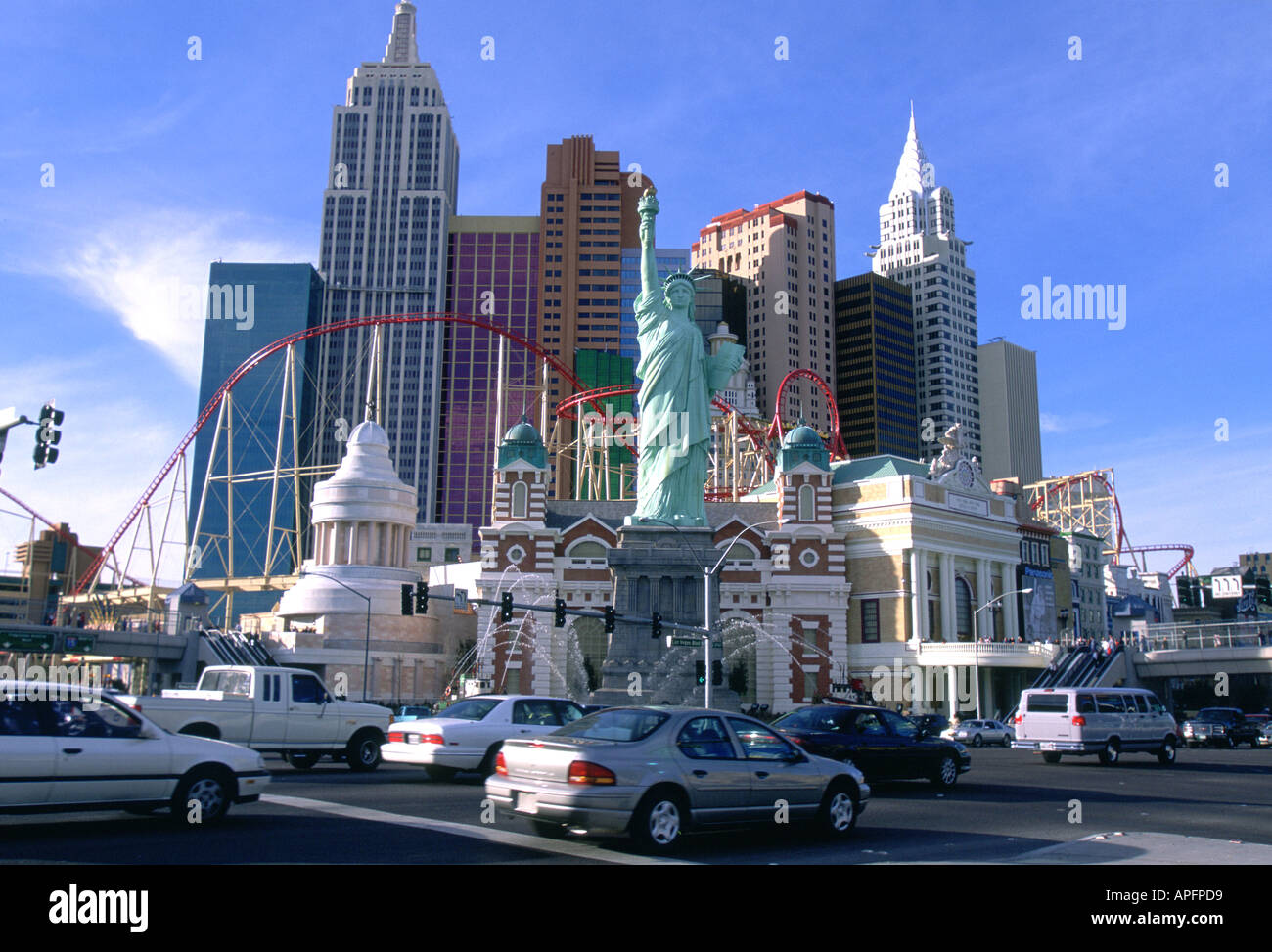 NEW YORK HOTEL LAS VEGAS Stock Photo - Alamy