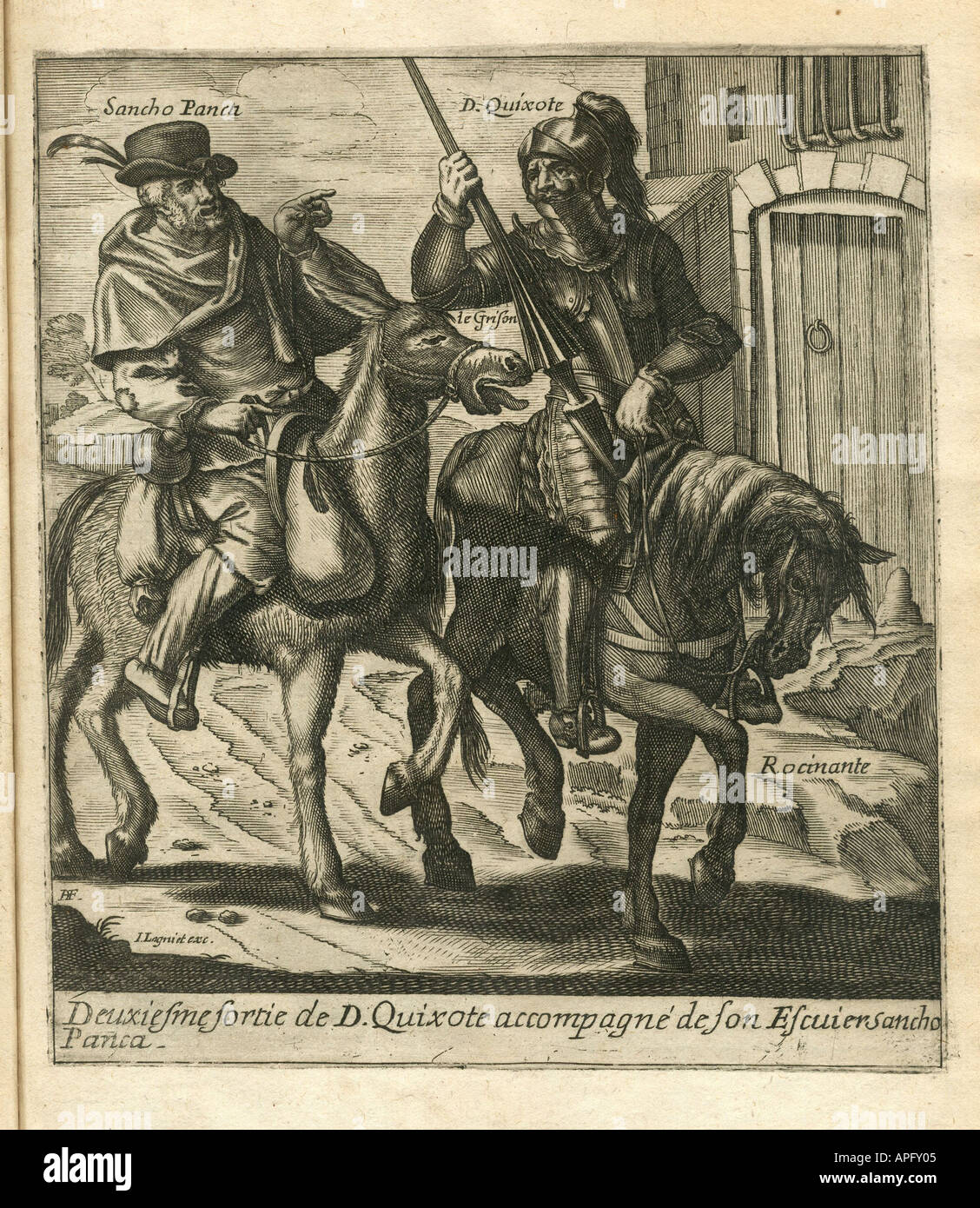 Arras De Mariage Don Quichotte Et Sancho - Coffret Cadeau Avec Étuie En Cuir Et Limosnera - Plaqué Or - Cérémonie Religieuse