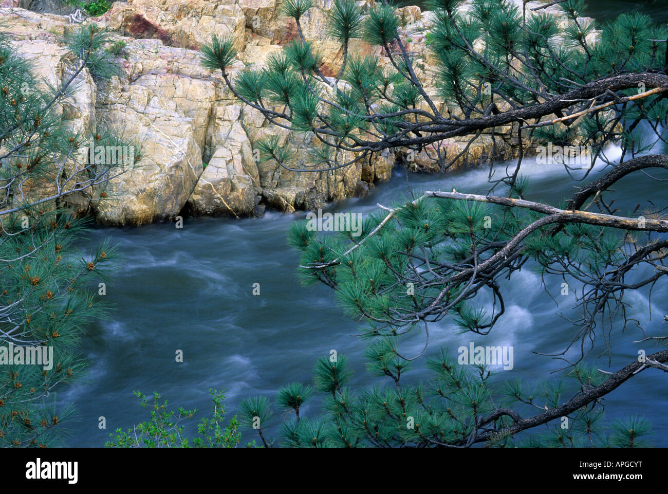 The Kern River, Sequoia National Forest, Sierra Nevada Mountains ...
