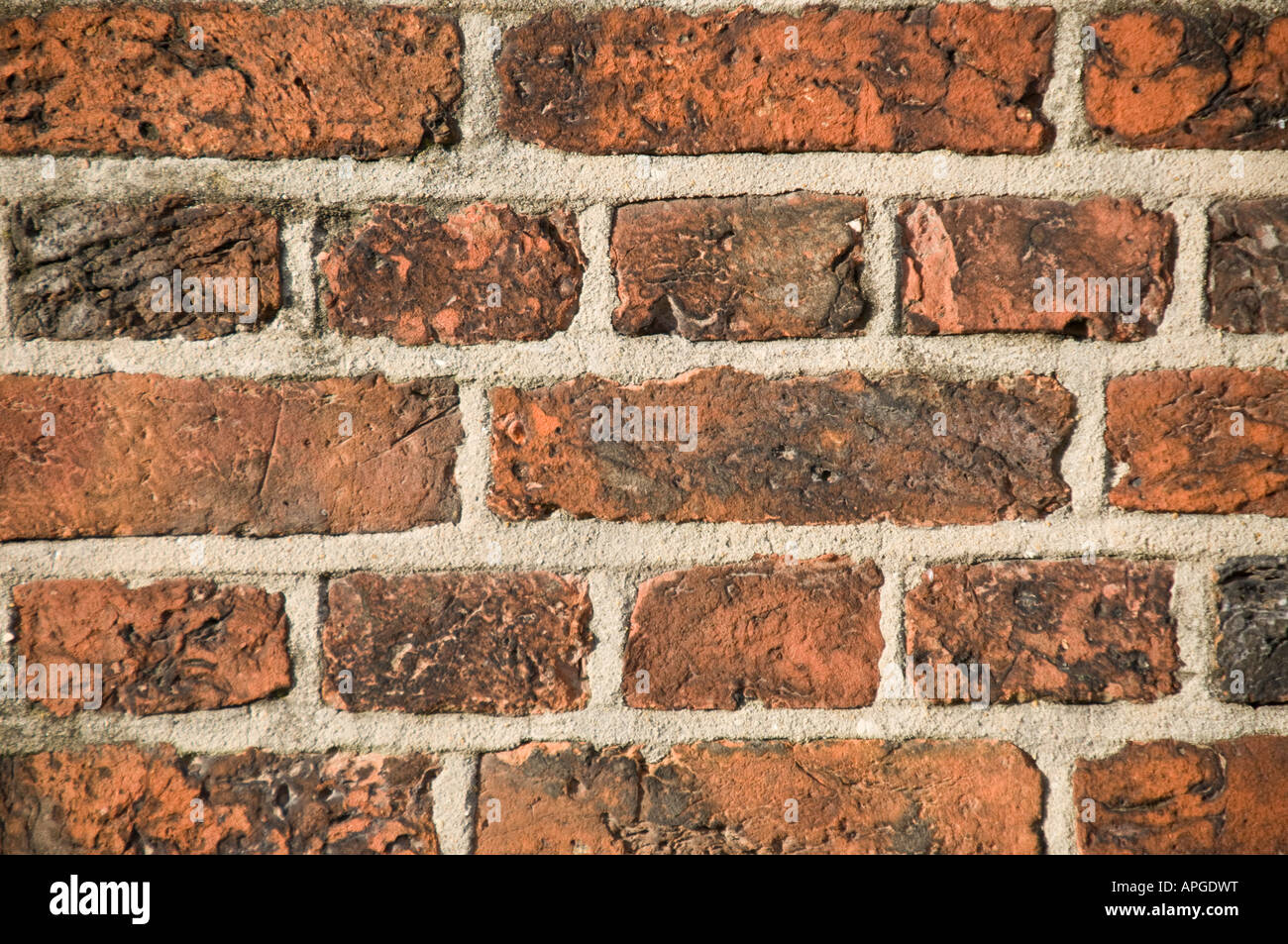 Traditional red brick wall Stock Photo Alamy