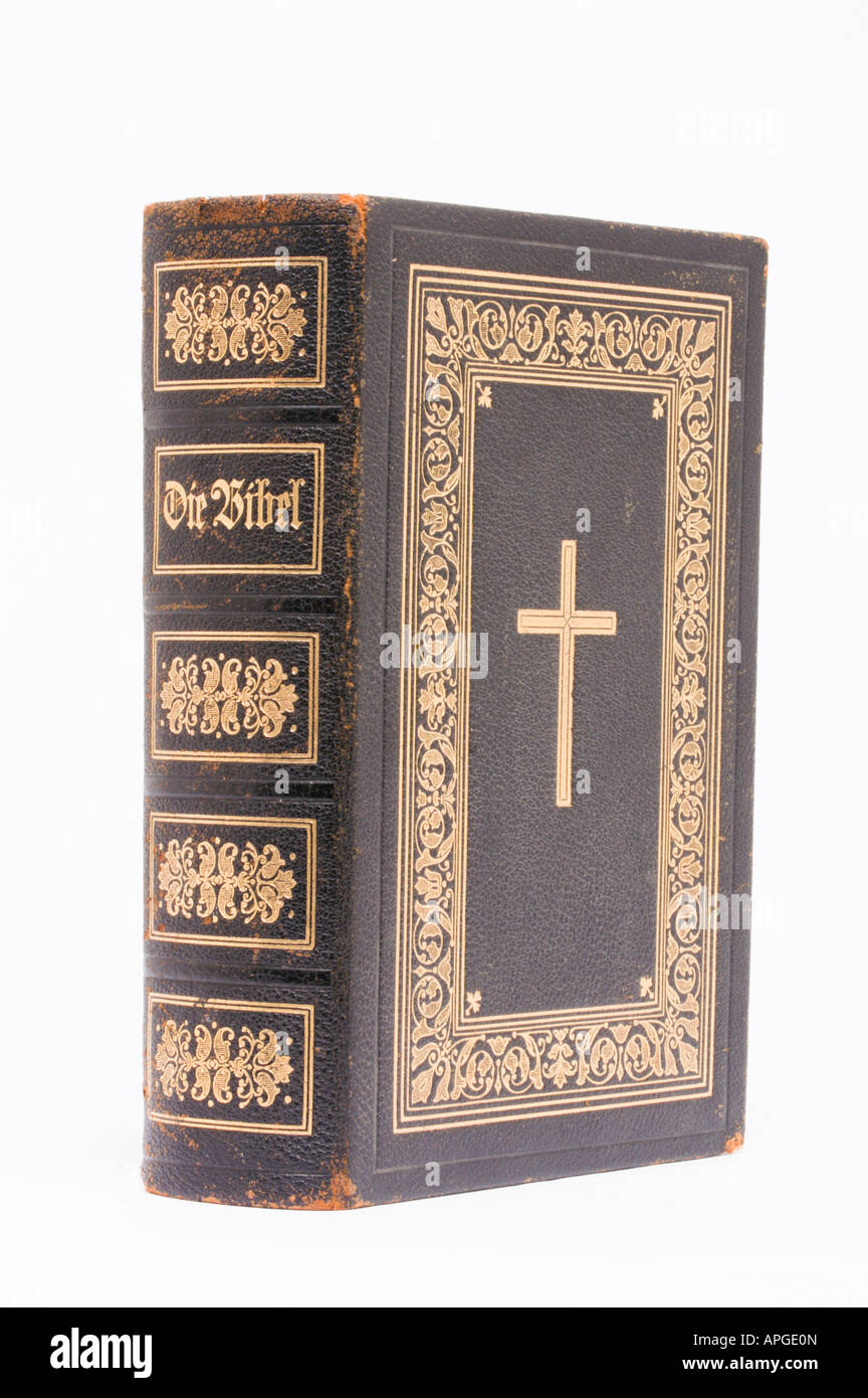 Old German Bible Stock Photo Alamy old-german-bible-stock-photo-alamy