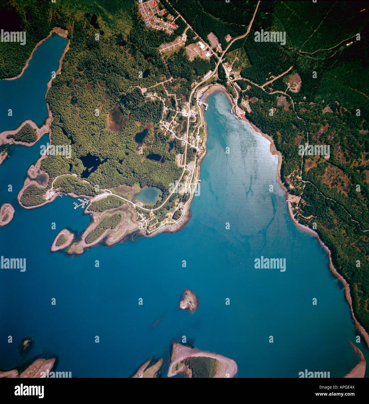 Yakutat aerial hires stock photography and images Alamy