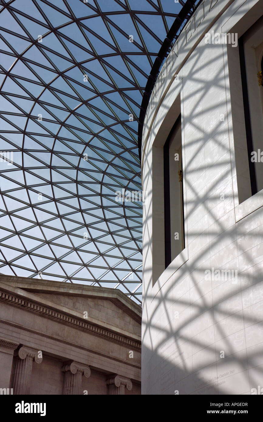 Interior of the British Museum 36 Stock Photo