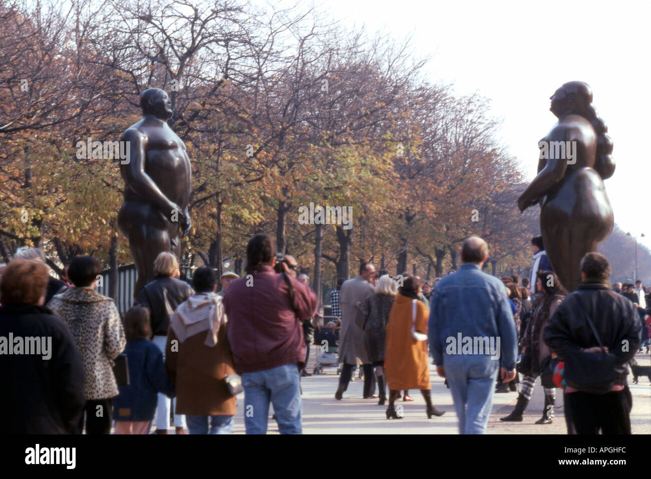 Sculptures by Botero Stock Photo Alamy