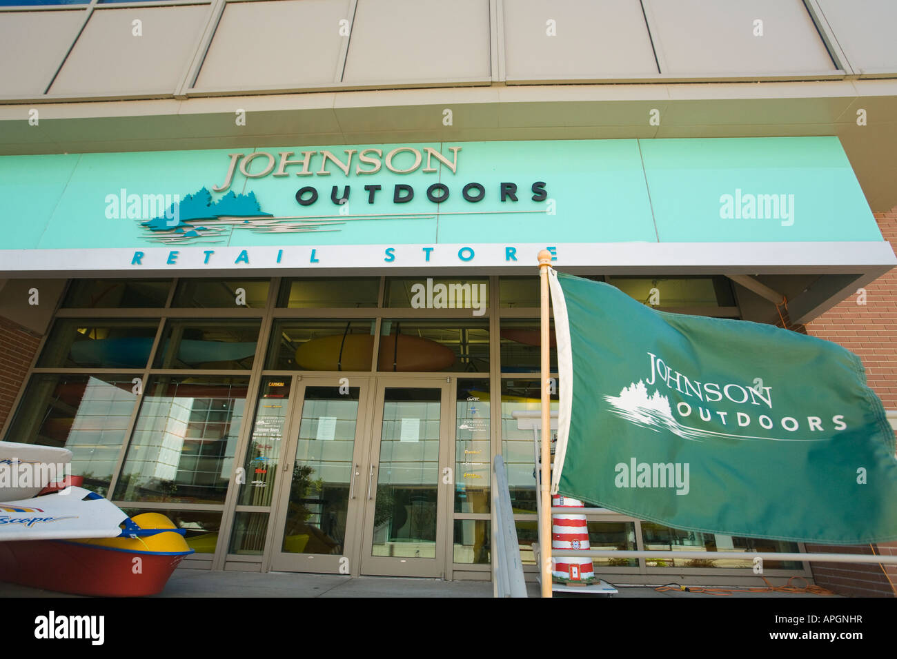 WISCONSIN Racine Entrance to Johnson Outdoors corporate headquarters