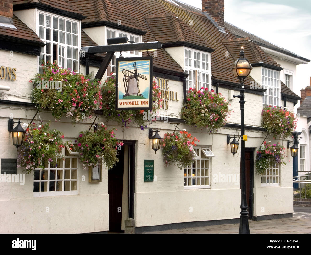 The Windmill Inn, Stratford on Avon Warwickshire England UK Stock Photo
