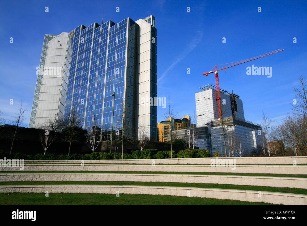 new construction town centre offices basingstoke old market town ...