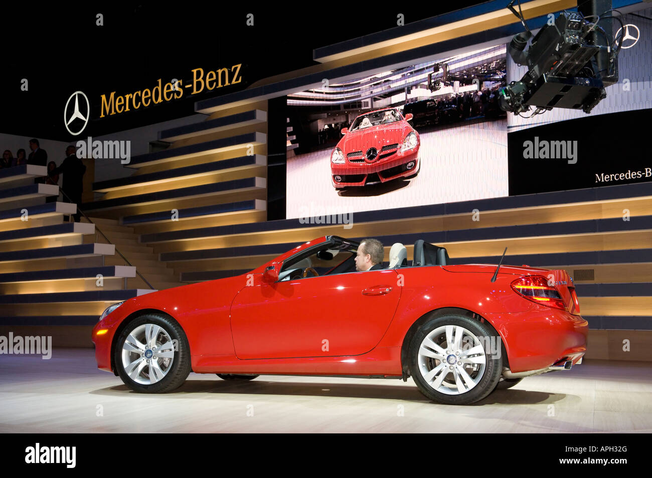 2009 mercedes benz slk 350 mercedes hires stock photography and images