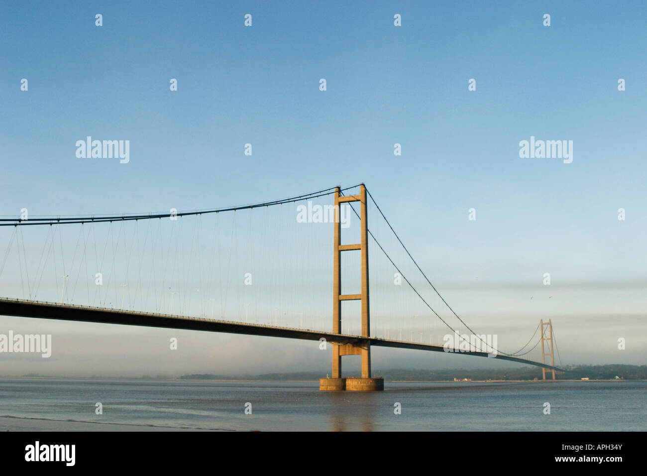 The Humber Bridge is the forth largest single span suspension bridge in ...