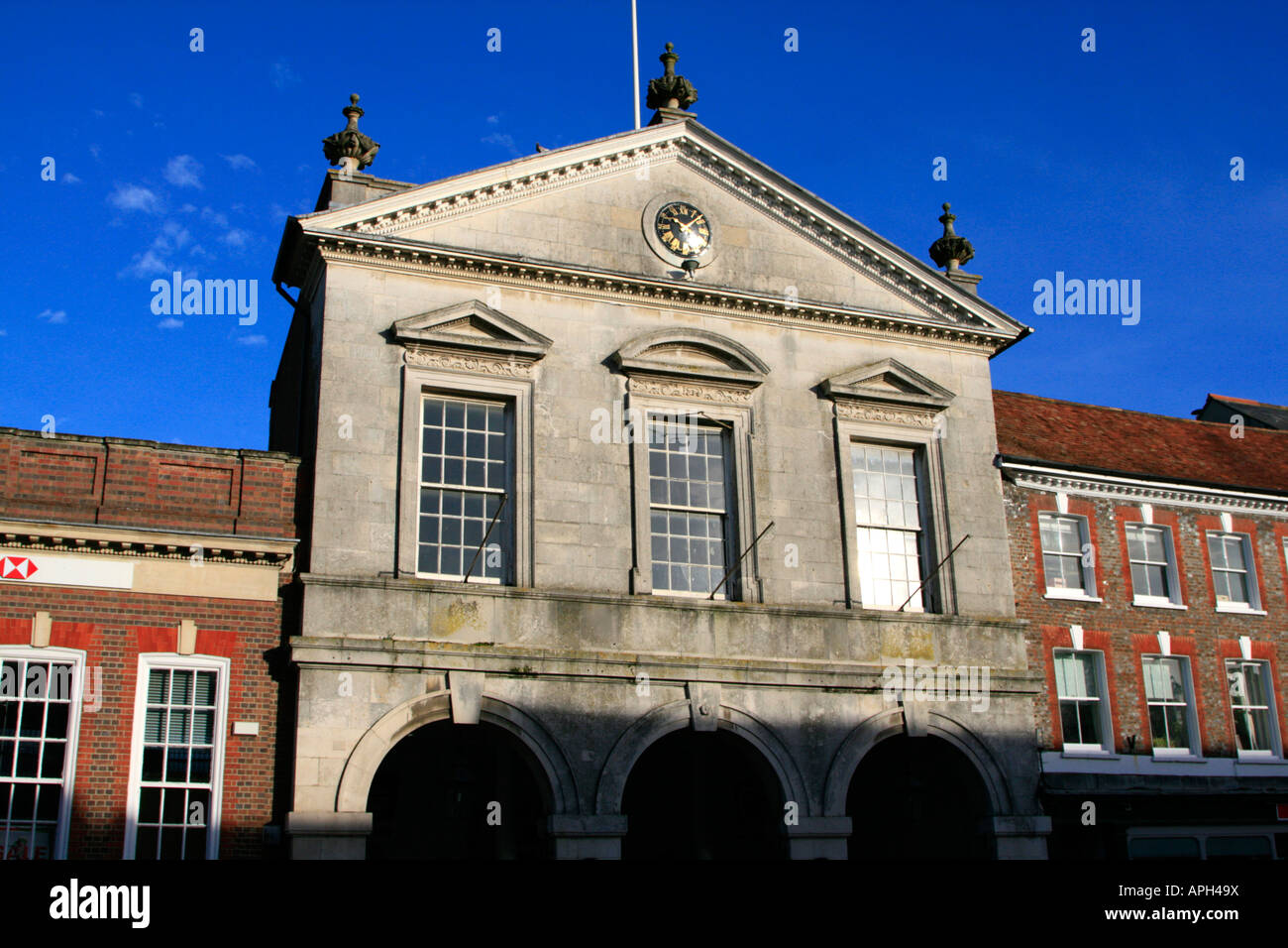 corn exchange town hall Blandford Forum, or Blandford is a