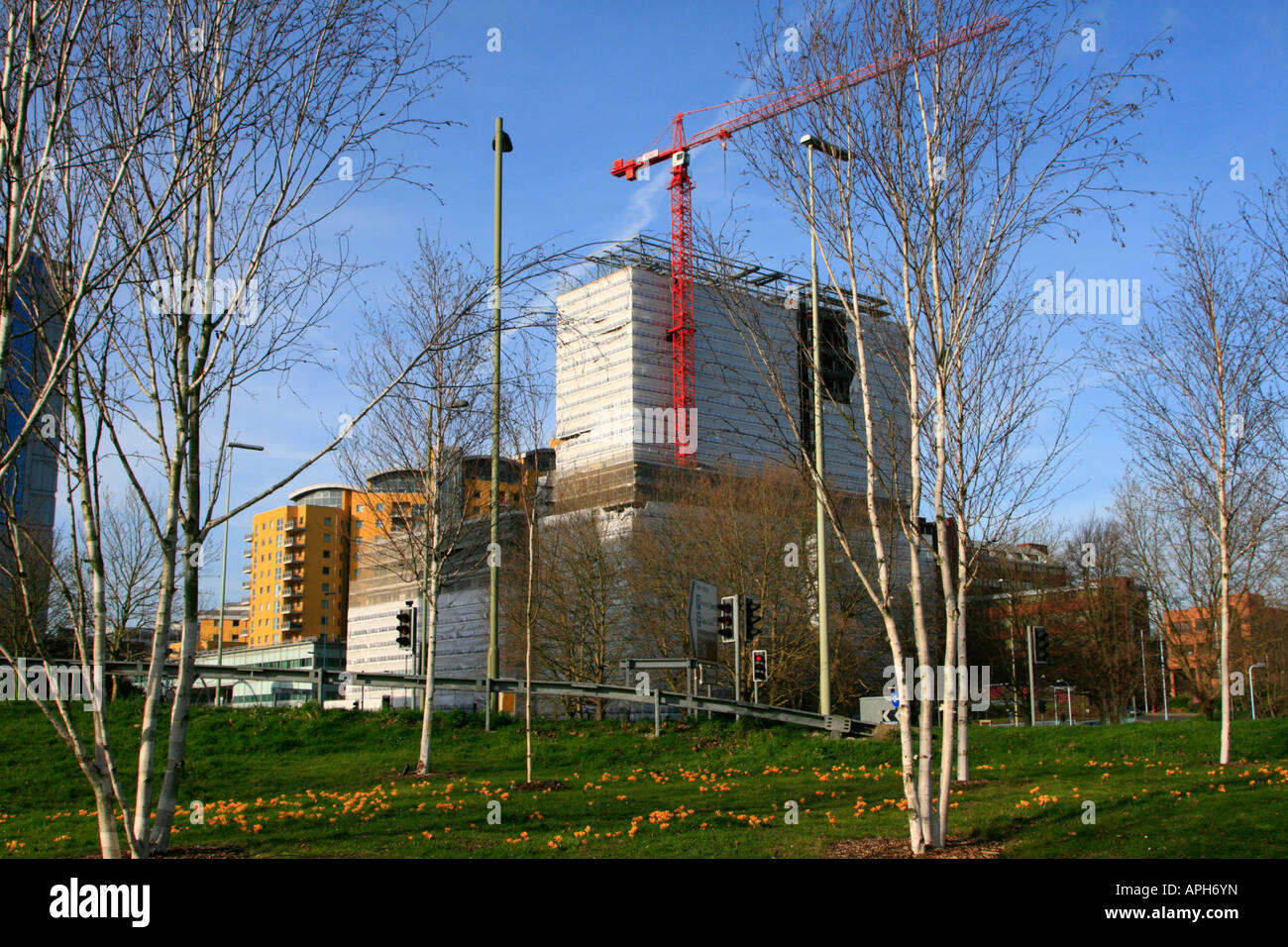 new construction town centre offices basingstoke old market town ...