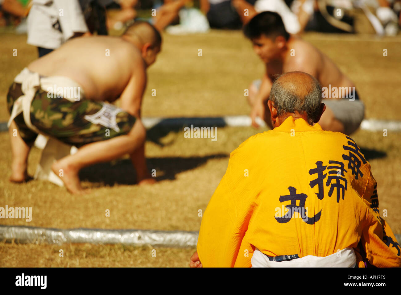 Sumo wrestling competition Stock Photo Alamy