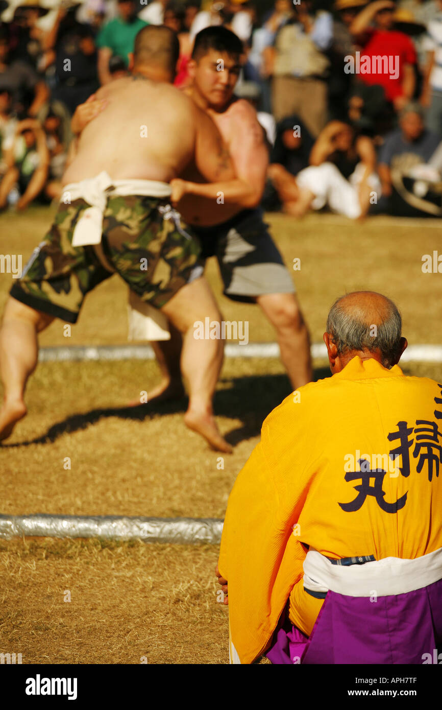 Sumo wrestling referee hires stock photography and images Alamy