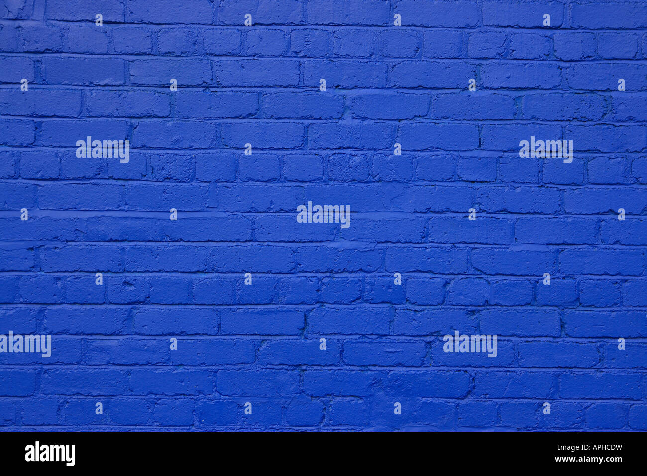 Blue brickwork from Goodison Park, the stadium of Everton Football Club Stock Photo