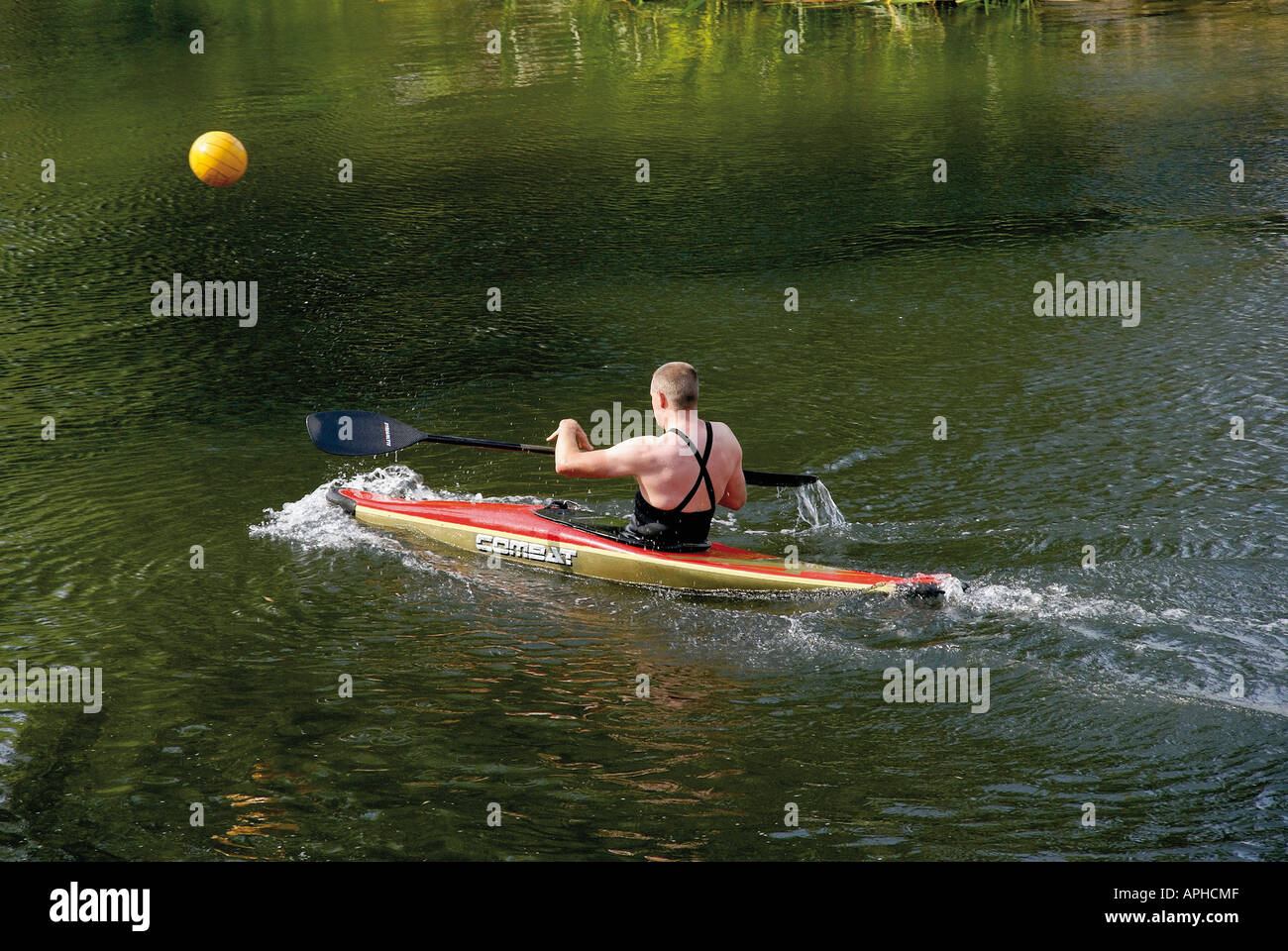 Canoe polo boat hires stock photography and images Alamy