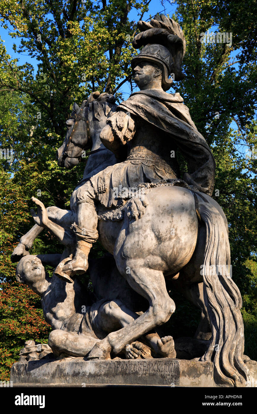 ^Polish King "Jan III Sobieski" Monument at Agrykola Street outside