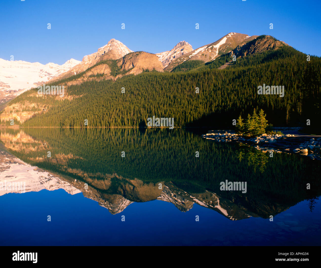 Lake Louise Banff National Park Alberta Canada Stock Photo - Alamy