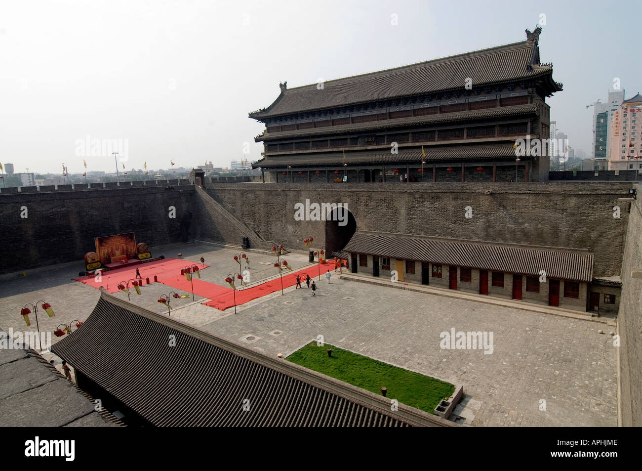 West Gate Xi an China Stock Photo