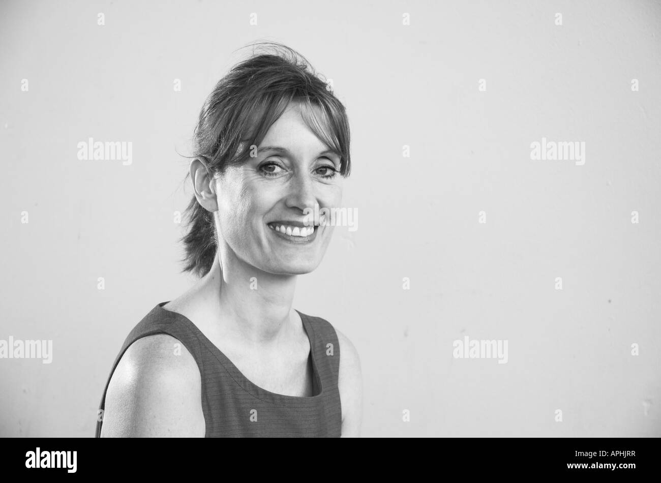 Attractive mature Black and White Stock Photos & Images - Alamy