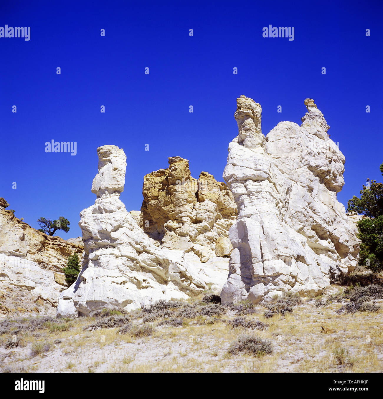 geography / travel, USA, Wyoming, near Riverton, Castle Gardens, Hoodoo