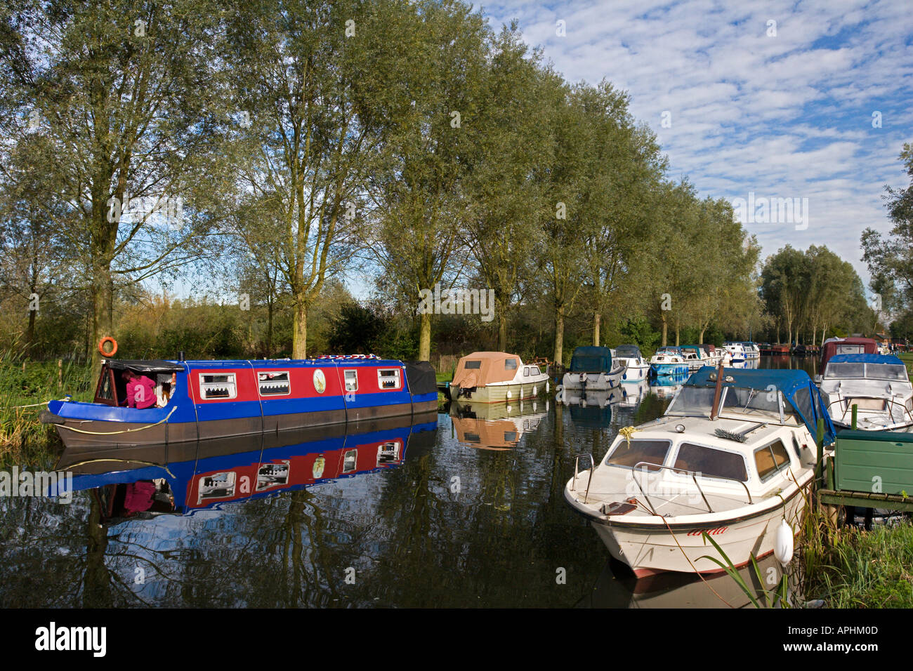 Paper MIll Lock on the river Chelmer at little Baddow, Near Chelmsford Essex. Stock Photo