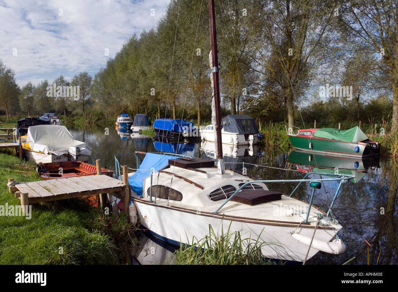 Paper MIll Lock on the river Chelmer at little Baddow, Near Chelmsford