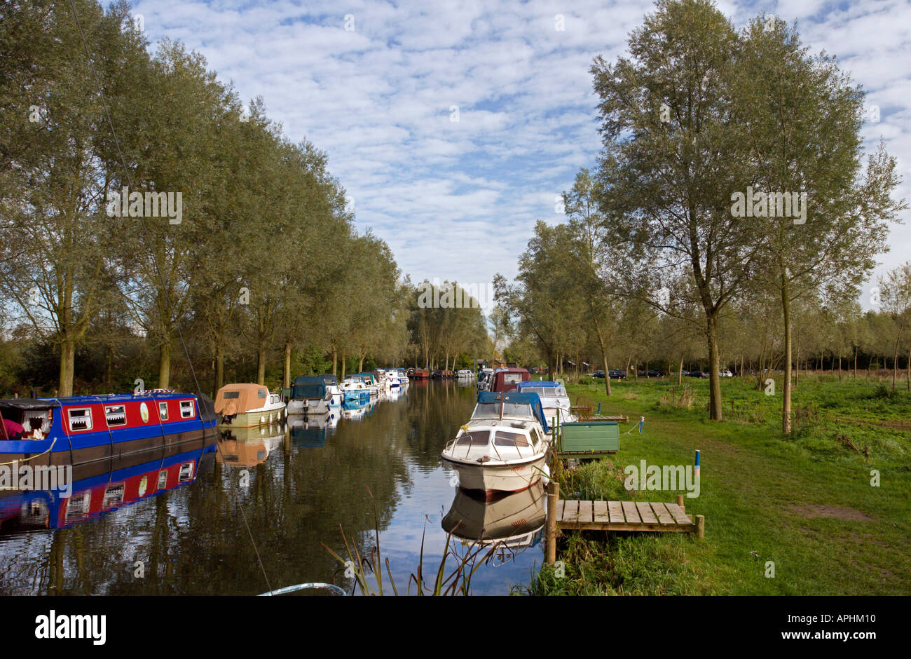 Paper MIll Lock on the river Chelmer at little Baddow, Near Chelmsford Essex. Stock Photo