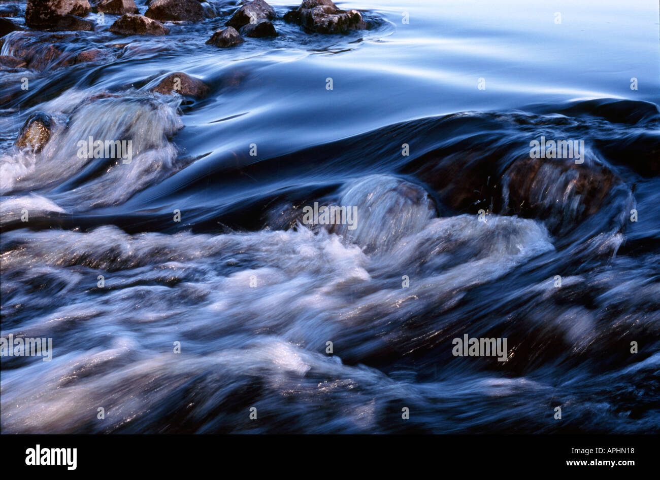 Streaming water Stock Photo Alamy