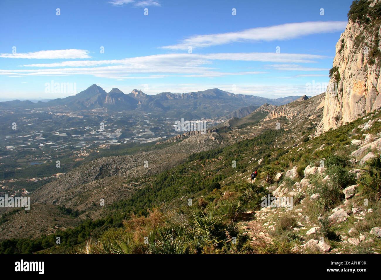 Sierra de bernia mountains hi-res stock photography and images - Alamy