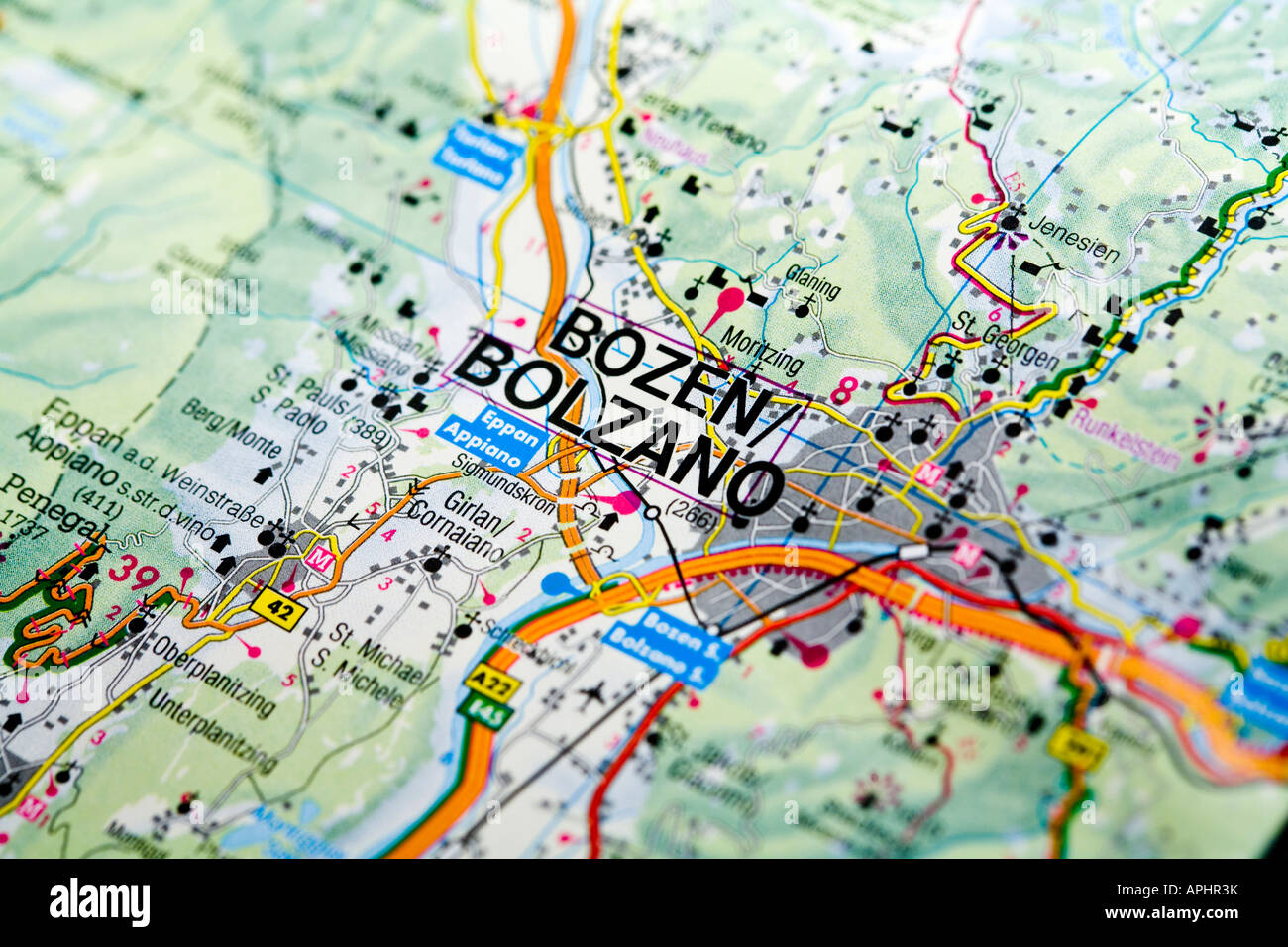 Bozen Karte