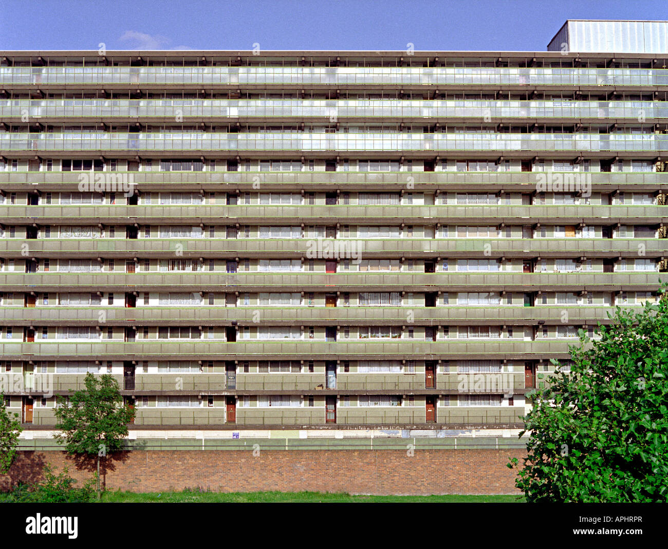 walworth estate south london elephant and castle council housing which is due for demolition Stock Photo