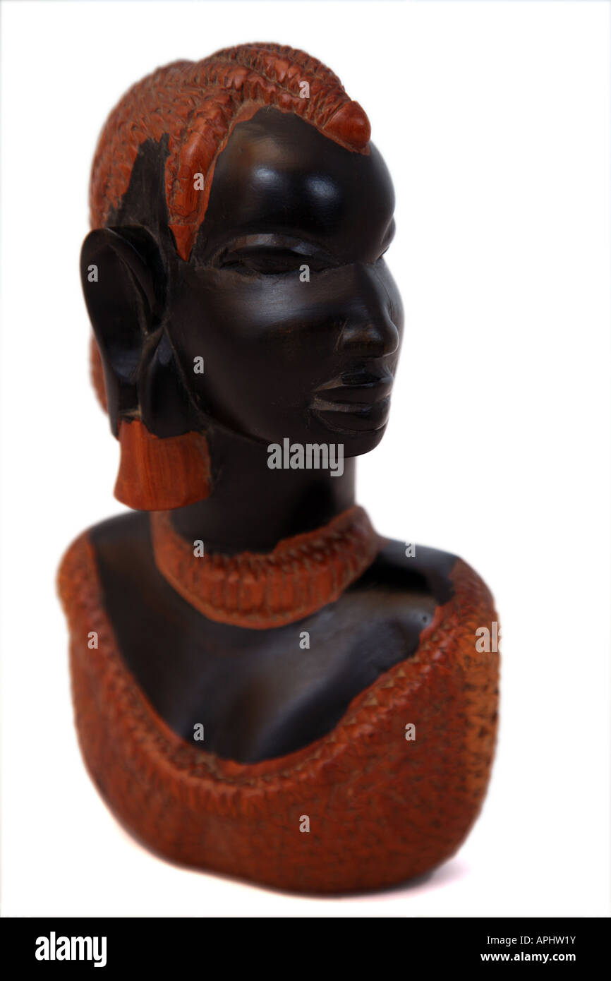 Tribal wood carvings hi-res stock photography and images - Alamy