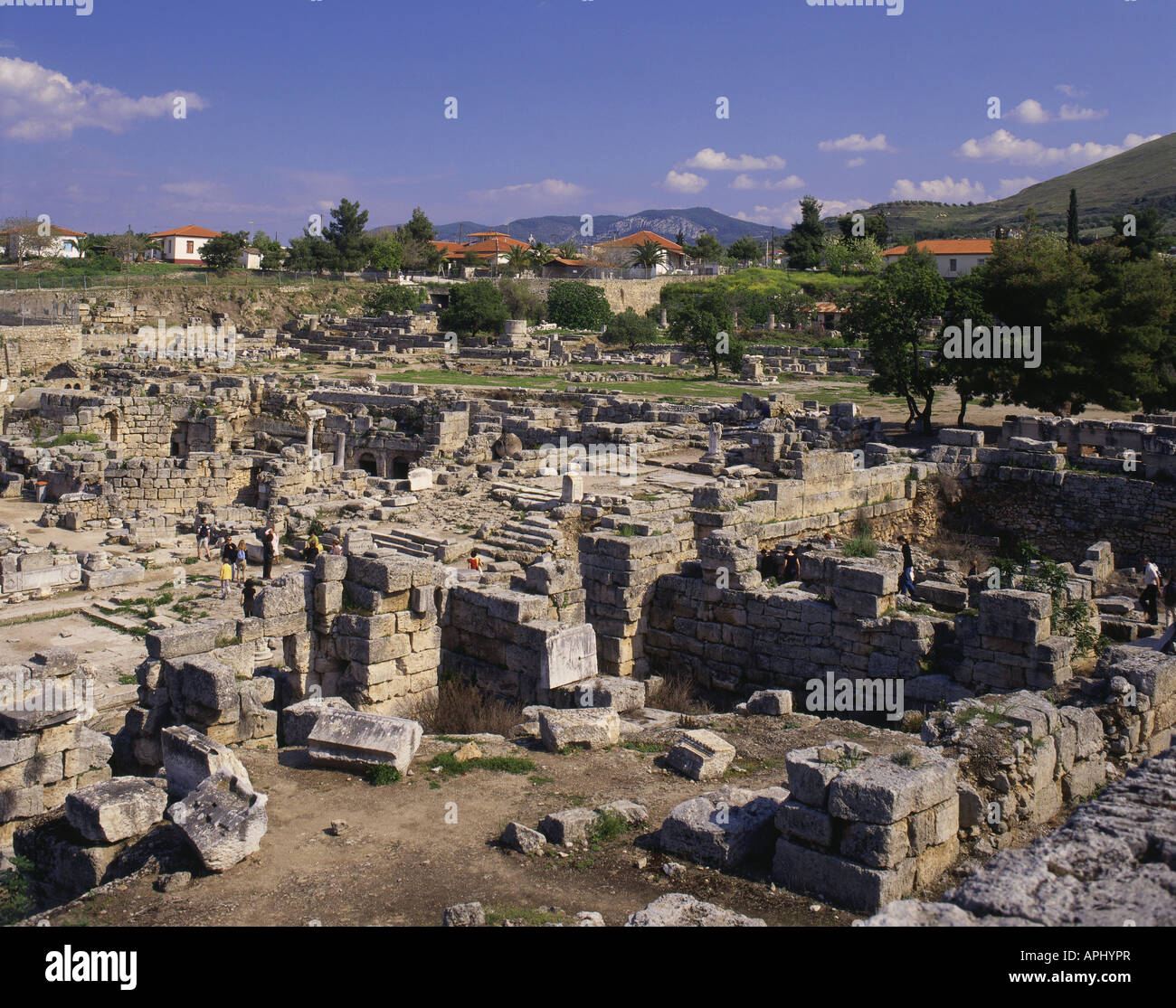 geography / travel, Greece, Corinth, excavations, ancient, site