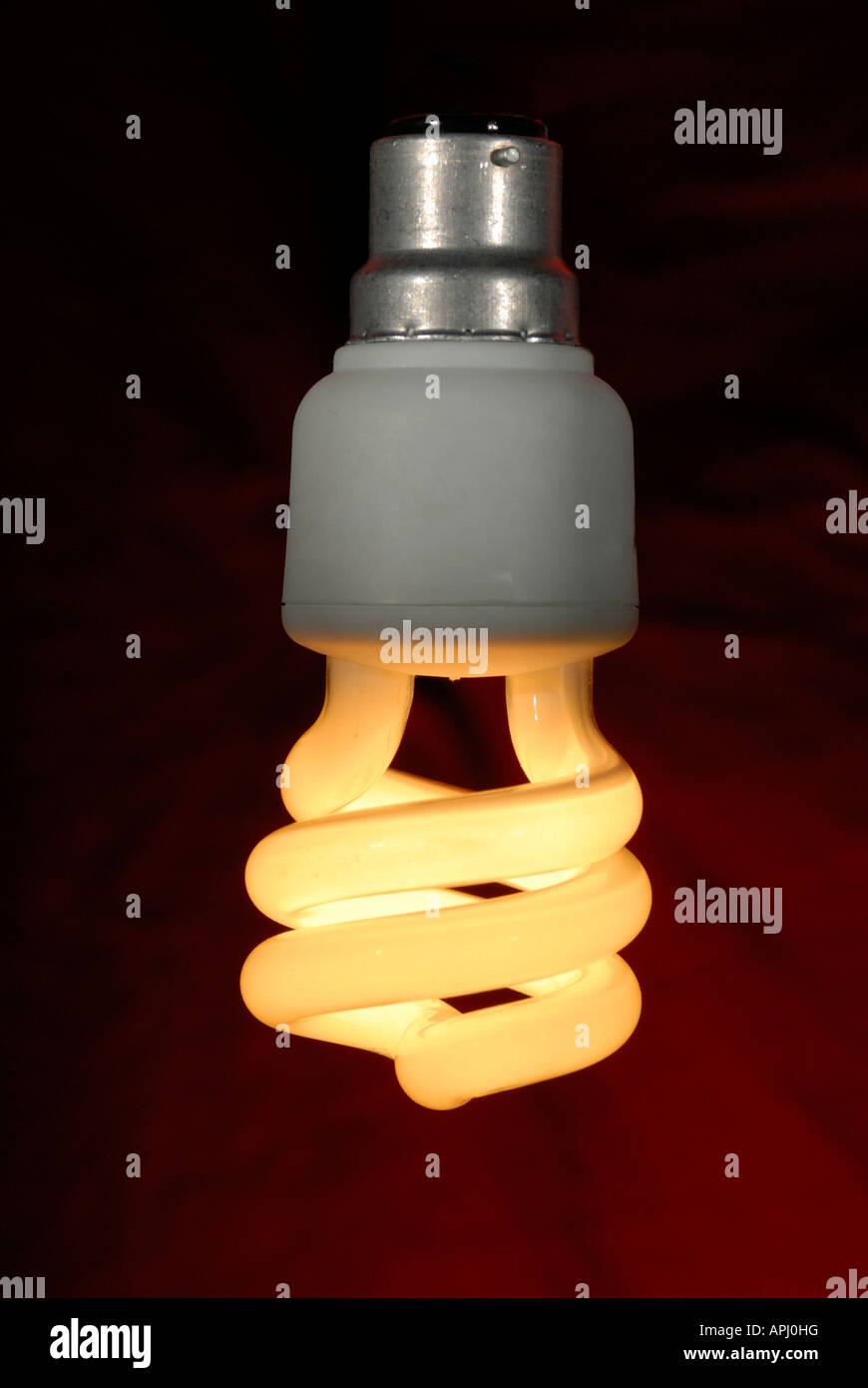Energy saving light bulb Stock Photo - Alamy
