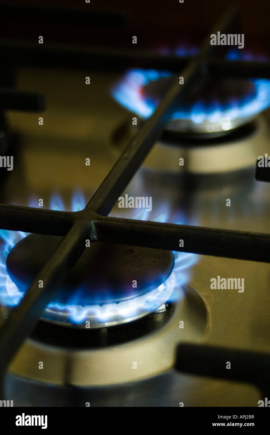 Gas hob flame hires stock photography and images Alamy