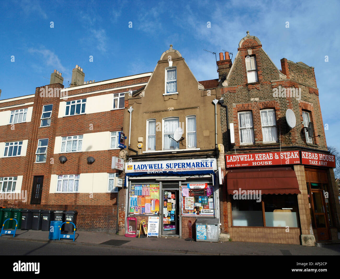 Parade of shops in Ladywell Lewisham South London Stock Photo Alamy