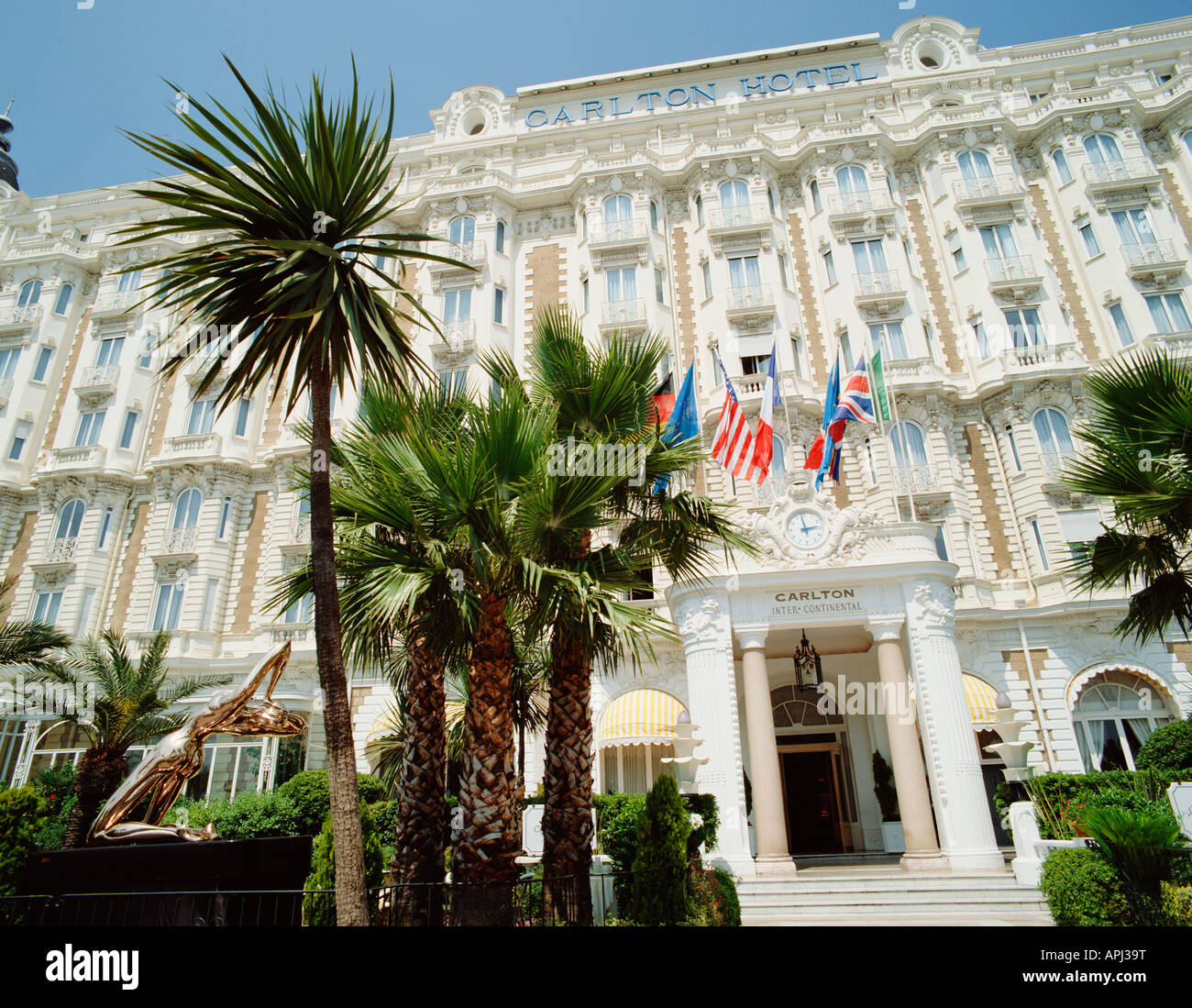 FRANCE PROVENCE CANNES THE CARLTON HOTEL Stock Photo - Alamy