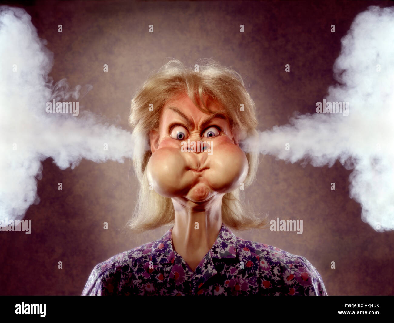 frustrated-character-lady-with-steam-coming-from-ears-APJ4DX.jpg