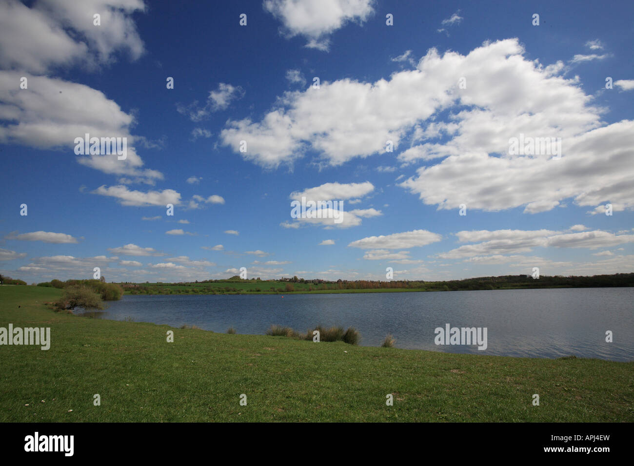 Sandal Castle Wakefield from Pugneys Country Park Stock Photo - Alamy