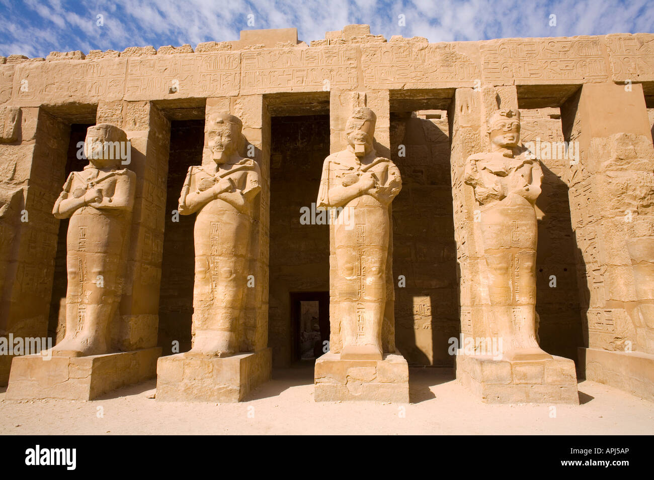 The Temple of Karnak in Luxor Egypt Stock Photo - Alamy